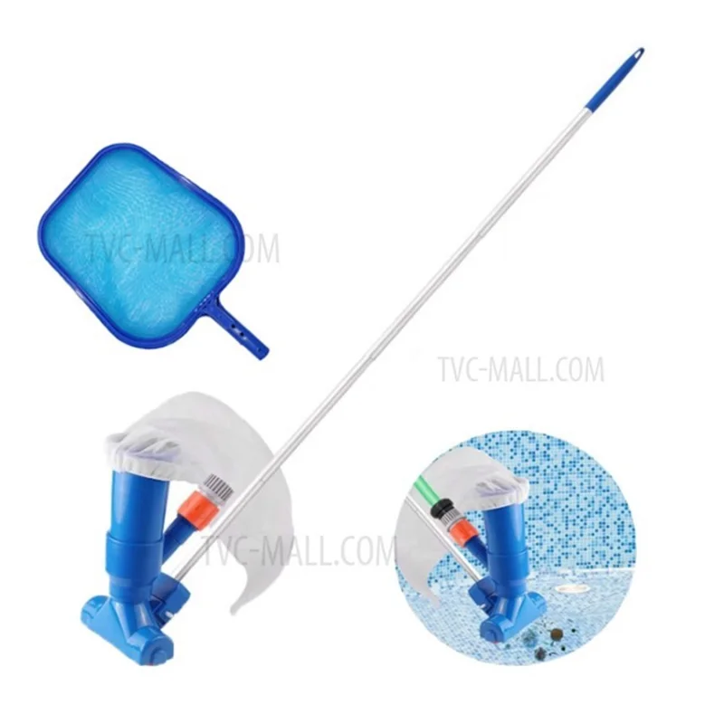 Pool Vacuum Cleaner Kit Underwater Cleaner Brush for Spas Ponds Fountains Pool Sweeper