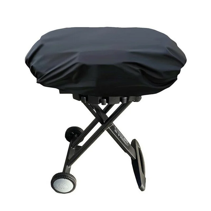 Portable BBQ Cover Waterproof Windproof Heavy Duty Gas Grill Cover - 600D