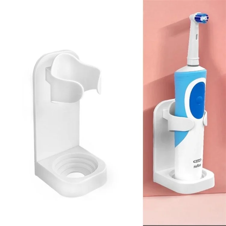 Electric Toothbrush Holder for Oral B Braun Bayer Wall Mount Toothbrush Organizer