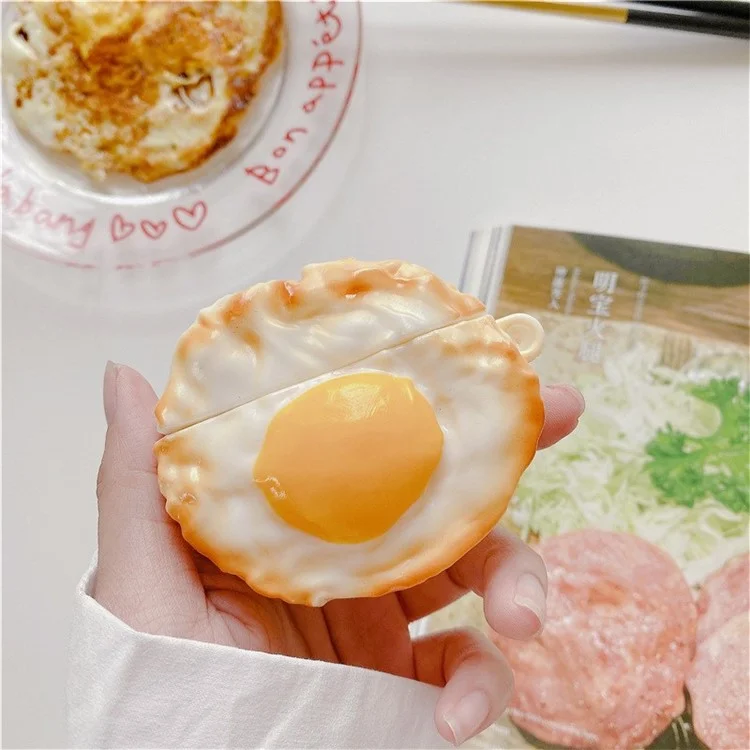 For Apple AirPods 1/2 Pro Bluetooth-compatible Headphones Case Poached Egg Cover - For AirPods Pro
