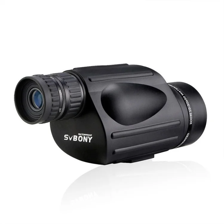 Svbony SV49 10-30x50 Camping Sightseeing Zoom Monocular Tragbares Wasserdichtes Teleskop