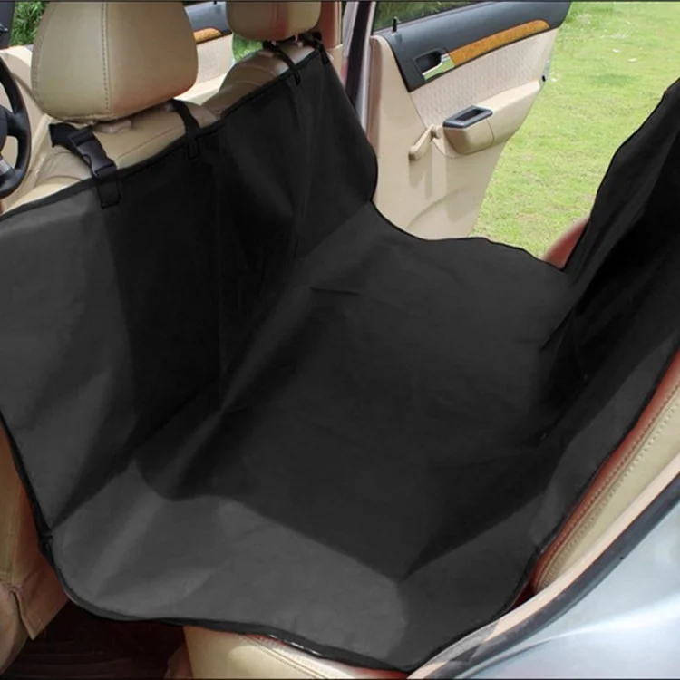 Pets Bench Dog Canto Capa do Capo do Canto Digito Perra Provável à Prova de Arranhões Hammock Para Cães Para Cães Backseat Protection - Preto/meio Coberto