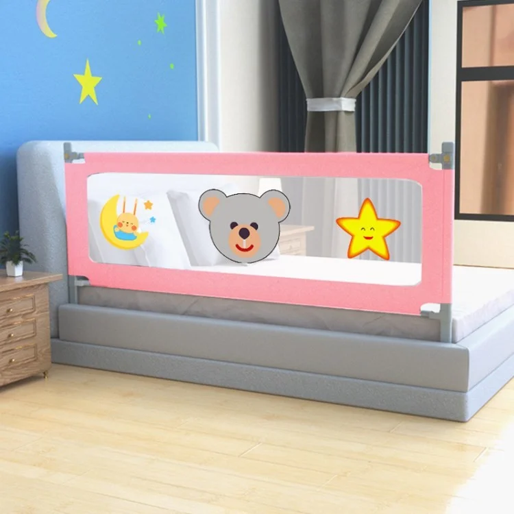 Bettschienen Für Kleinkinder Und Kinder Kinderbettwächter - Pink/2,2 m