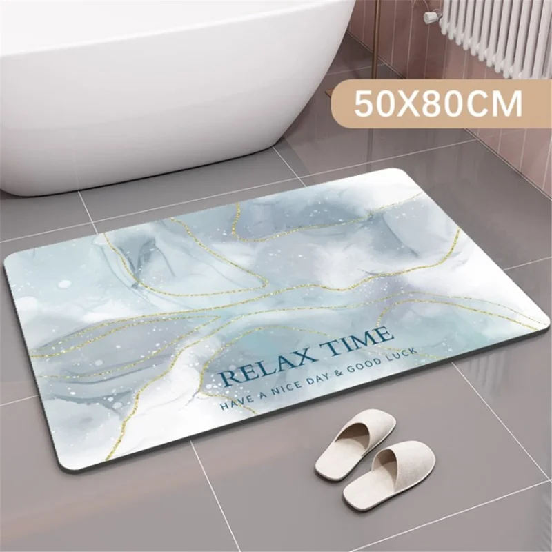 Non Slip Rug Soft Absorbent Bathroom Kitchen Carpet Bath Floor Mat - Style B/50×80cm
