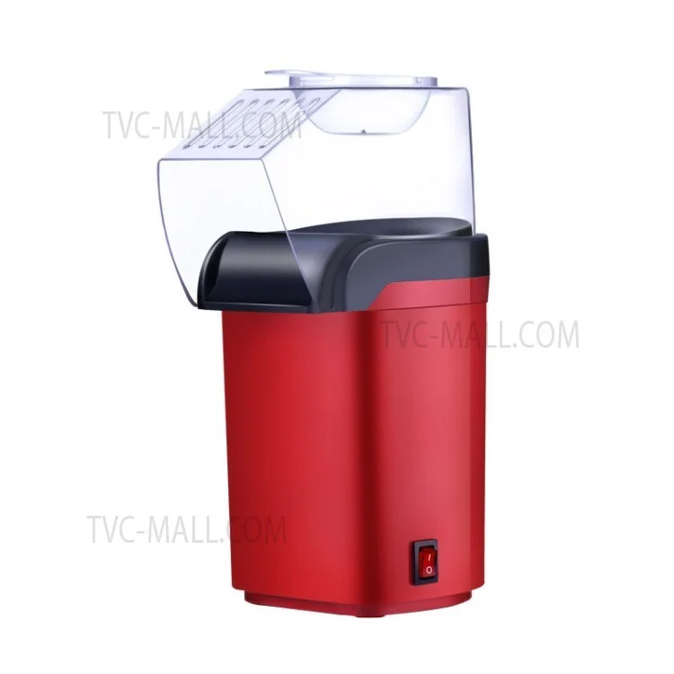Q8 Electric Mais Mactor Popcorn Maker Mini Popcorn Making Machine - Plug Rosso / UE