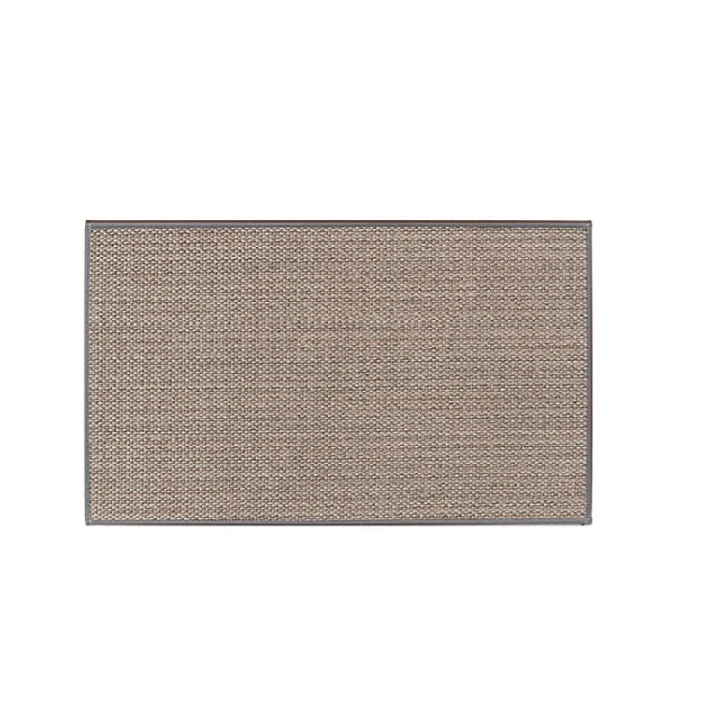 Linen Home Kitchen Mat Non-skid Floor Mat Washable Standing Rug Carpet - Grey/44x75cm