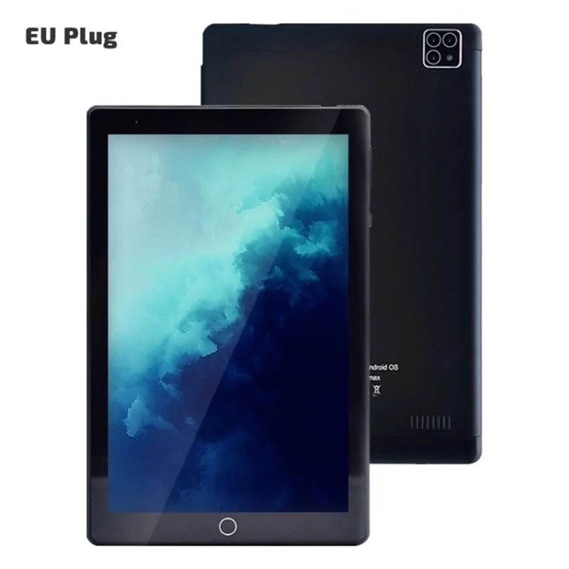 XB27 HD 8 inch Android 8.0 Tablet 2G RAM 32G ROM 3000mAh Battery 2MP Cameras - Black/EU Plug