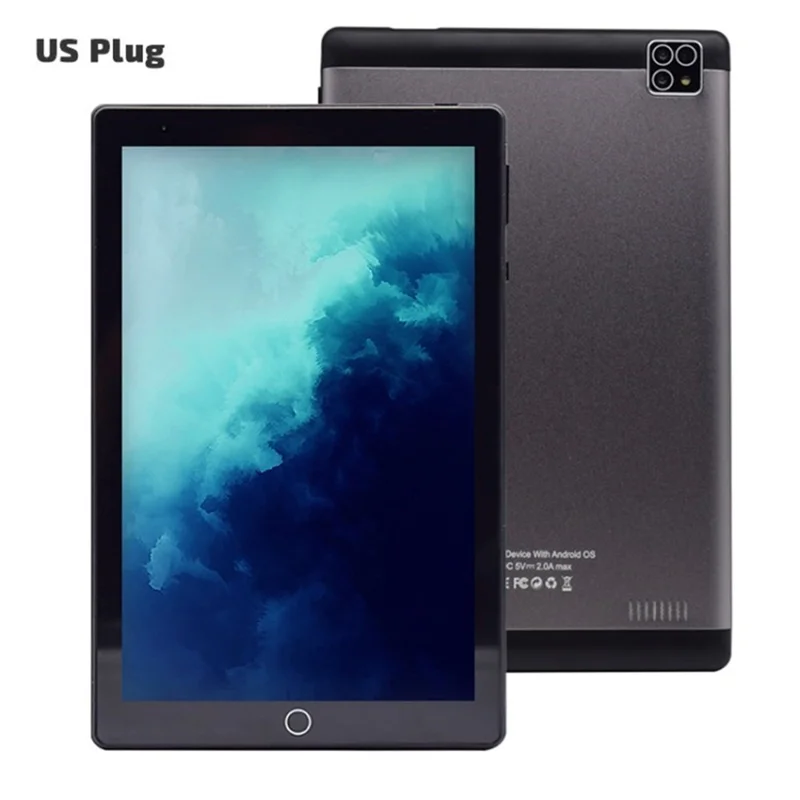 XB27 HD 8 inch Android 8.0 Tablet 2G RAM 32G ROM 3000mAh Battery 2MP Cameras - Grey/US Plug