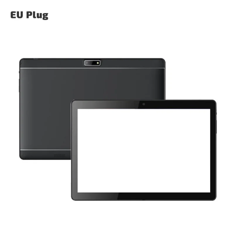 T12 10.1 inch Android 9.0 Tablet IPS HD Display 2G+32G 5MP Cameras 
 5000mAh Tablet PC - Black/EU Plug