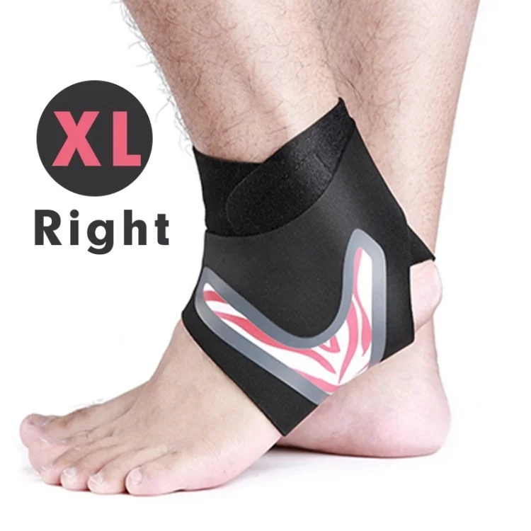 Kyncilor AB036 Elastic Comfortable Knöchelstütze Verstellbare Knöchelspeicher - Rosa/rechter xl