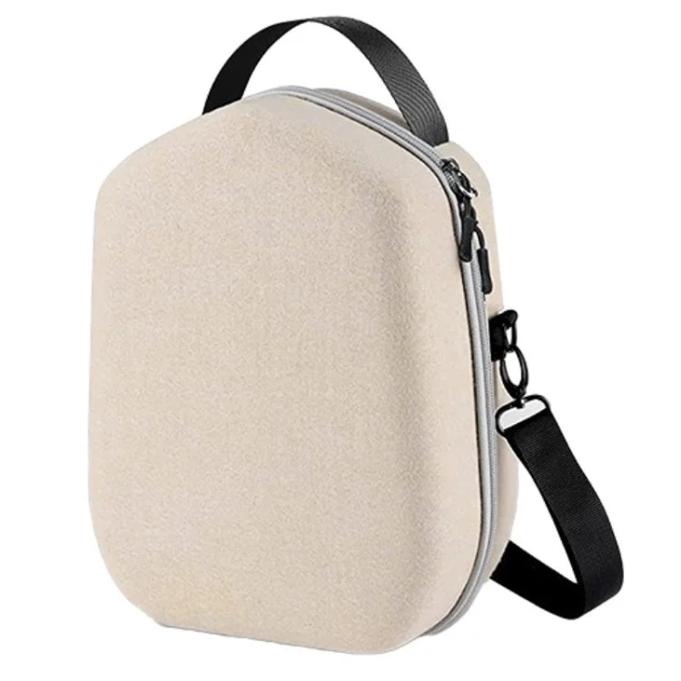 Para Oculus Quest 2 Protección de la Bolsa de Auriculares VR Portátiles Eva Box Bagn Con Correa Para el Hombro - Beige