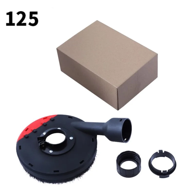 125/100mm Angle Grinder Cover Dust Shroud for Concrete Stone Dust - Type 125