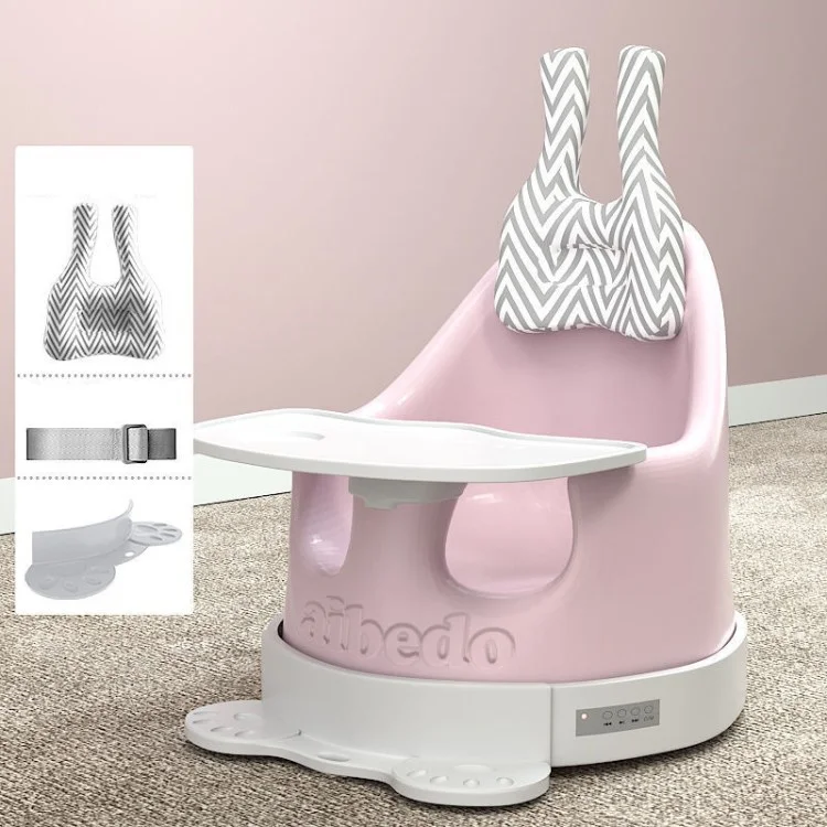 Aibedo Baby Seat Para Comer Jantar Infantil Cadeira Infantil Cadeira de Jantar Infantil - Rosa
