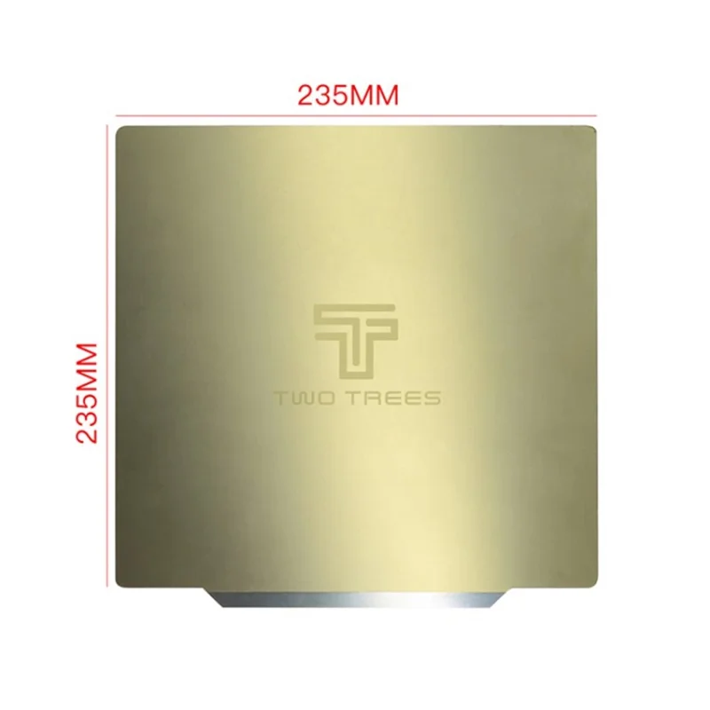 TWOTREES 235x235mm Double-sided PEI Steel Sheet Bed Magnetic Heated Bed for 3D Printer Platforms Accessories