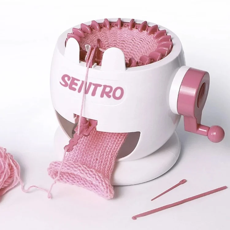 Sentro Tricoting Machine 22 Aiguilles Smart Weaving Loom Round Tritting Device For Swarf Hat Sock