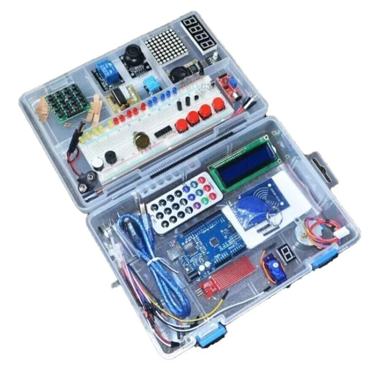 For Arduino UNO R3 Upgraded Project Complete Starter Set  RFID Stepper Motor Learning Kits