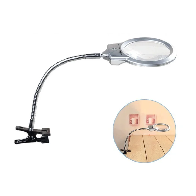 Beileshi 15122-2B 107 Mm Lámina De Lente Grande Lámpara De Lámpara Lámpara De Luz Para La Evaluación De Joyería De Reparación De Relojes