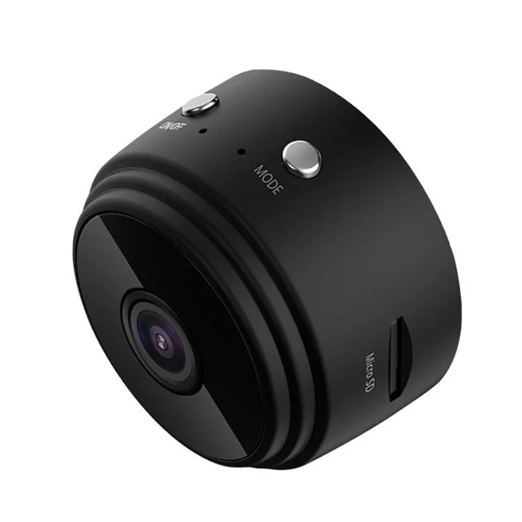 A9 720p HD Беспроводная Безопасность IP -камера Обнаружение Движения wi -fi Home Home Camera Для Детской Домашней Домашней Животной. - Черный