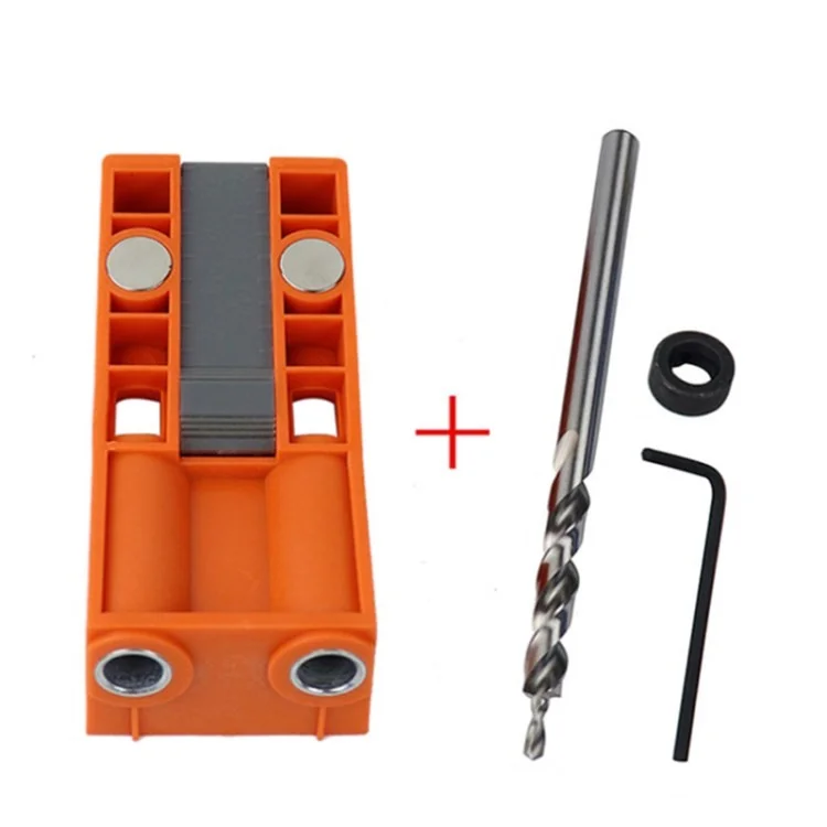 4pcs/set Guida Alla Guida Del Trapano In Lega Di Perforazione In Lega Di Localizzazione Del Localizzatore Di Punch Regolabile