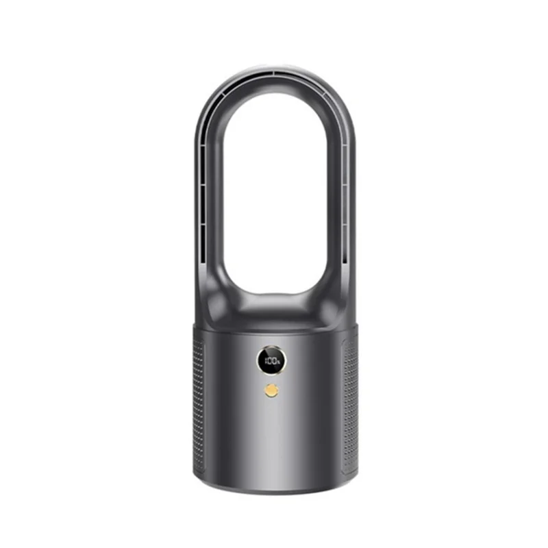 X25 Kleiner Blattloser Kühllüfter USB Desk Kühlerlüfter Für Home Office -schlafsaal - Grau