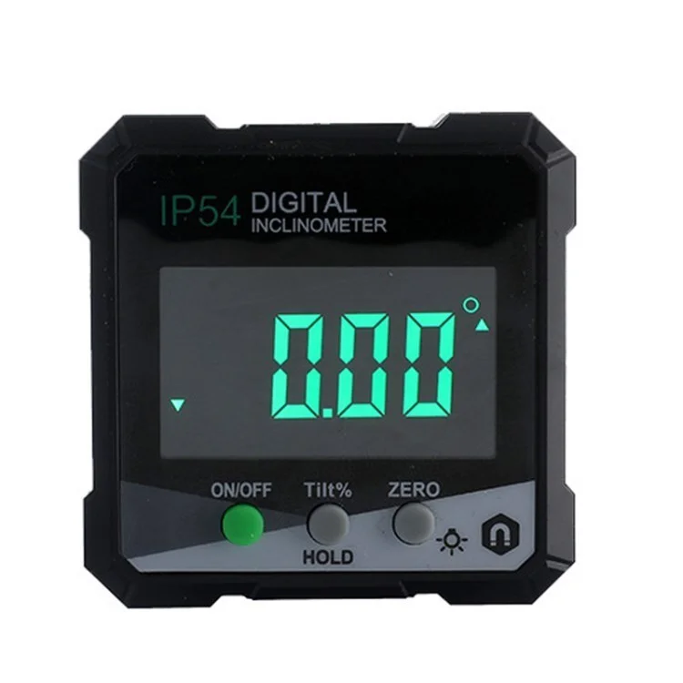 HUOTO Digital Angle Gauge Protecteur Mesure Précis Angle Digital Angle Finder - Vert