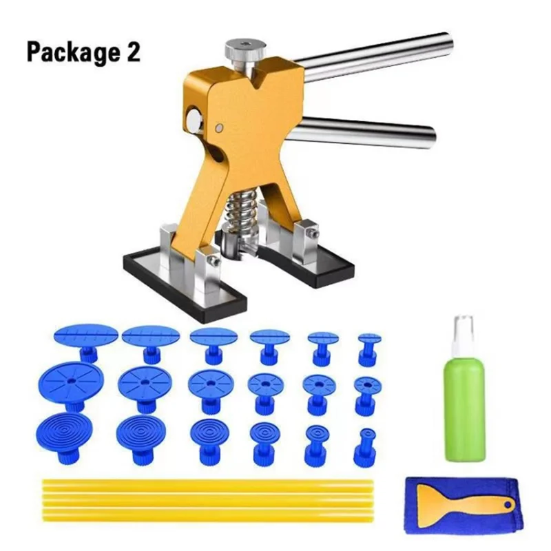 Paintless Dent Repair Kit Auto Body Dent Removal Repair Tool Set - Style B
