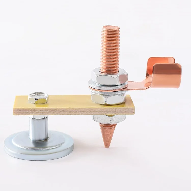 Cramp de Soldagem Magnética Forte Magnetismo Soldagem Suporte Para Suporte de Aterramento de Aterramento de Aterramento - 1 pé