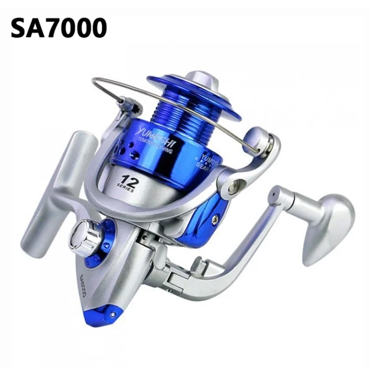 YUMOSHI SA1000-7000 5:5:1 Gear Ratio 1+12BB Lightweight Portable Fishing Wheel - SA7000