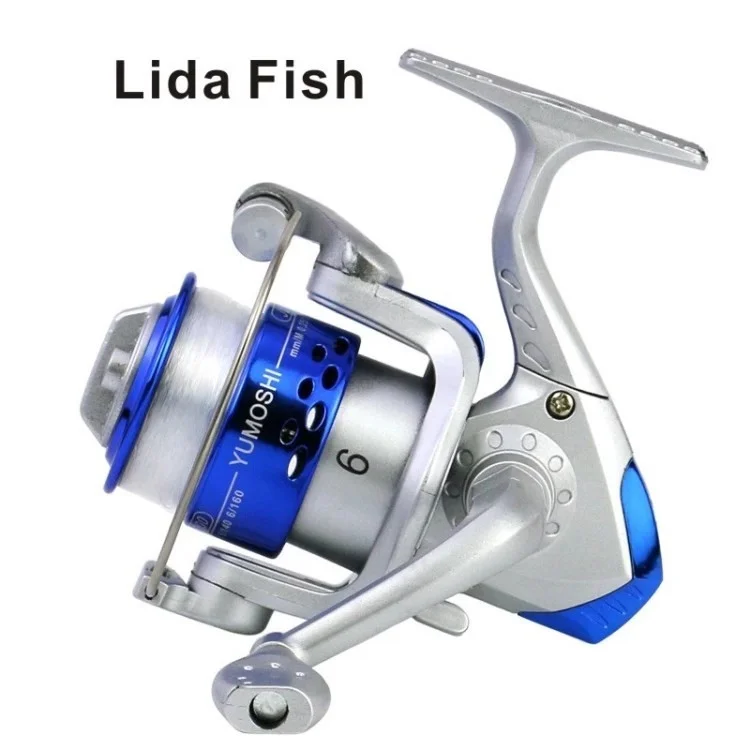 Yumoshi JL3000 5.2: 1 Rueda de Carrete de Pesca Giratoria Intercambiable Para Luya Rod