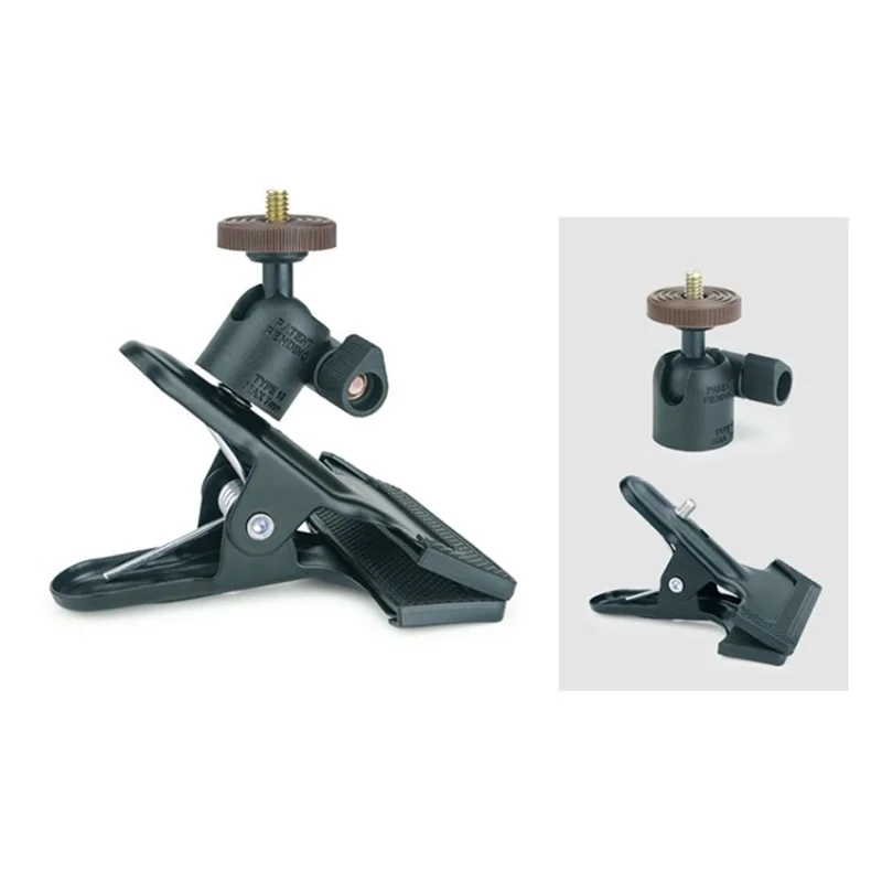LINCO ZENITH Desk Clip Mount Table Cell Phone Holder Stand - F020 Ballhead + Table Clip Holder