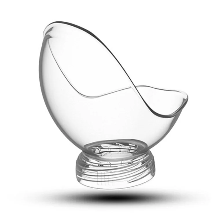 Manual Breast Pump Cup Nozzle Baby Feeding Device (BPA-Free, NO FDA Certificate) - Transparent