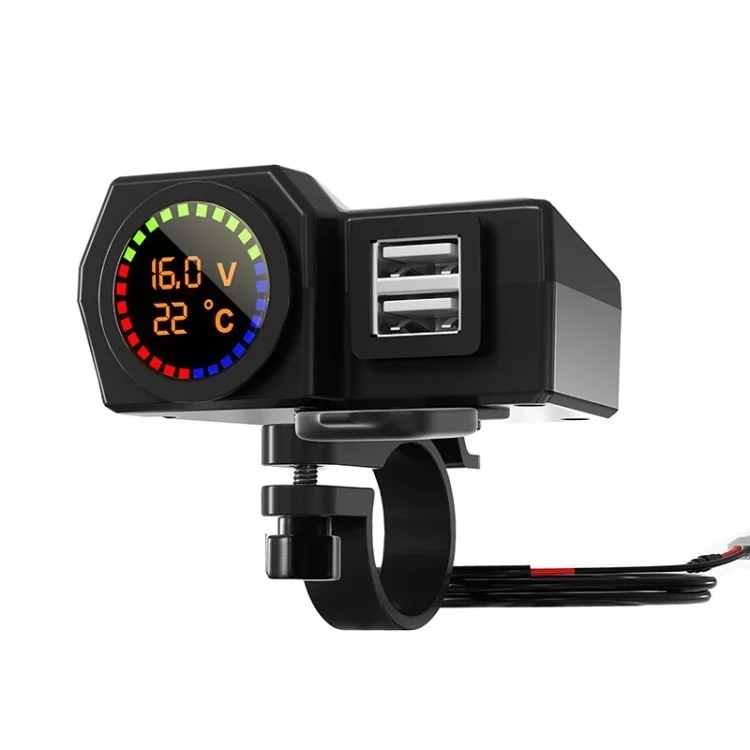 CS-1747A1 5V / 3A Adaptador de Temperatura do Carregador de Moto-moto-usb Duplo-usb Adaptador de Temperatura de Tensão Adaptador
