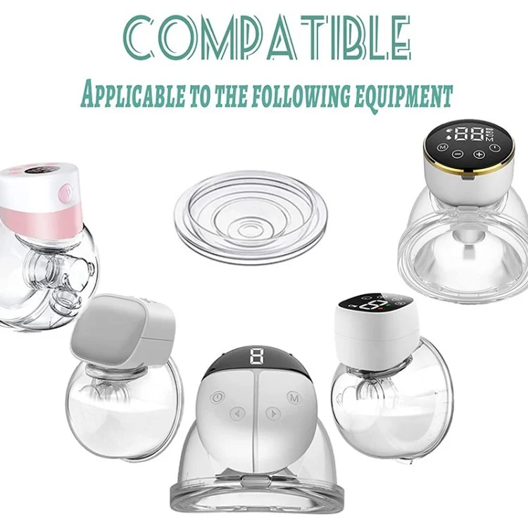 Silicone Diaphragm for S9 S12 Wearable Breast Pump Electric Breast Pump Accessories (BPA-Free, NO FDA Certificate) - Transparent