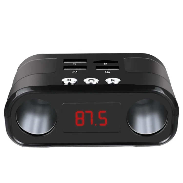 12-24V Auto Aux Zigarette Leichter Mit Dual-usb-auto-ladegerät U Disk TF Card Player