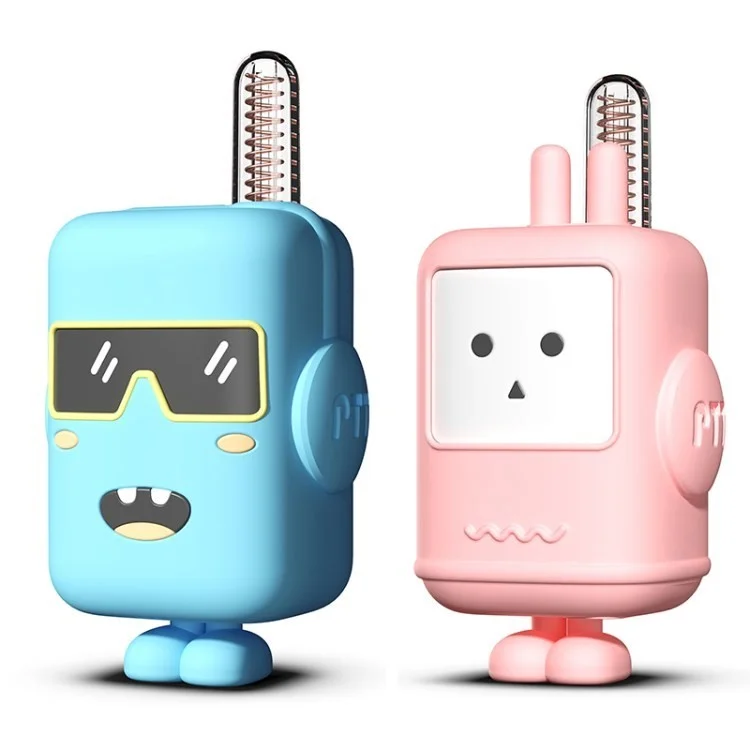 MX-XJ16 Children Walkie Talkies Rechargeable à Longue Portée Pour Enfants Radio Kid Toy - Rose / Bleu