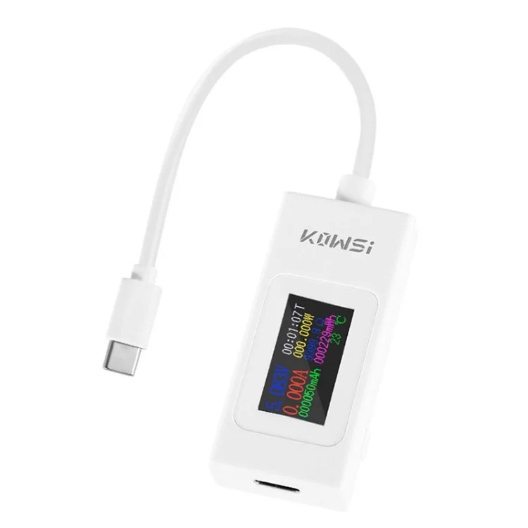 KOWSI KWS-066C DC 4-30V Typet de Tension de Type-c - Blanche