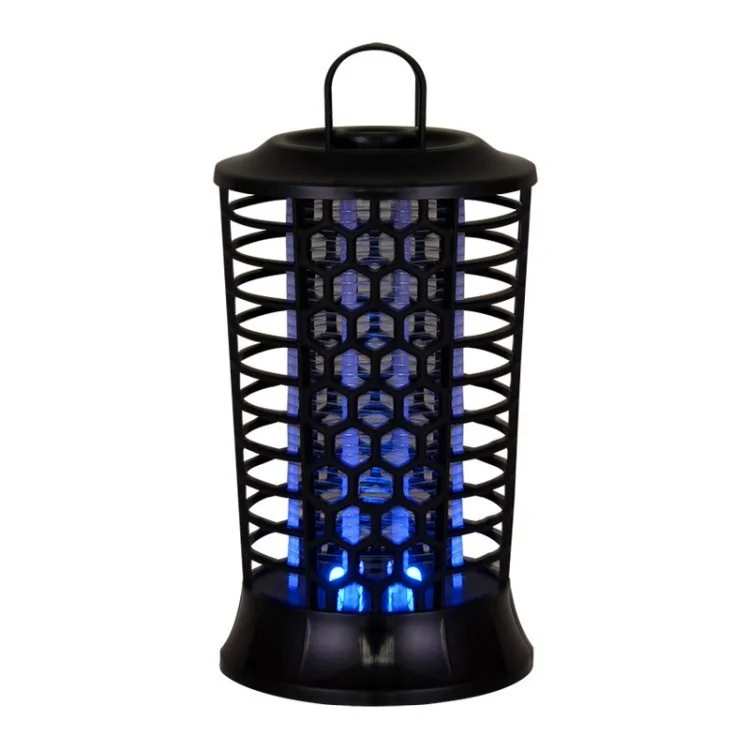 USB Mosquito Killer Lamp Indoor Electronic Mosquito Trap Insect Fly Zapper - Blanc