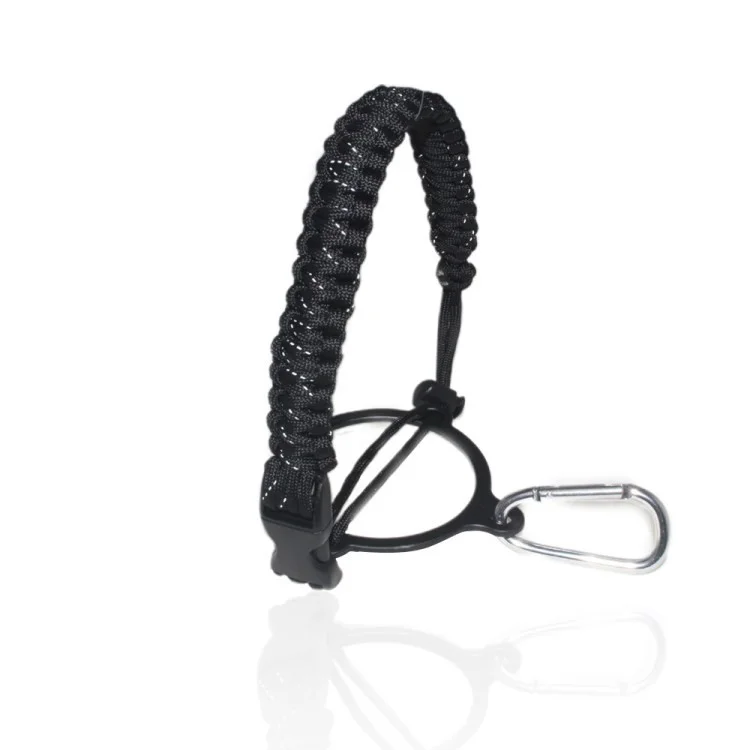 Roll Bar Grab Poignées Poignée de Poignée Paracord Pour Les Bouteilles D'eau Carrier - le Noir
