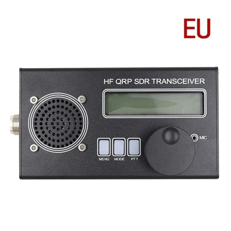 USDR-USDX HF QRP SDR Transpeiver Récepteur à Ondes Courtes SSB / Radio Ham Radio CW Transmetteur 8 Band 5W - Bouchon ue