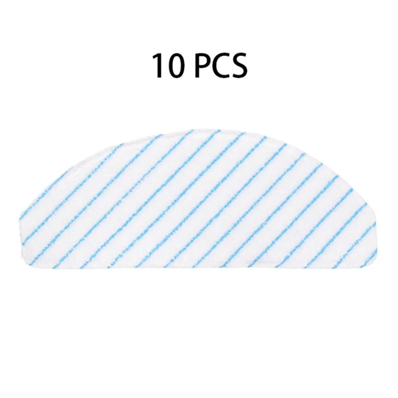 Vacuum Cleaner Parts Accessories for Ecovacs Deebot OZMO950 920 T8 T5 N8 Brush Mop Filter Replacement Kit - 10Pcs Updated T8