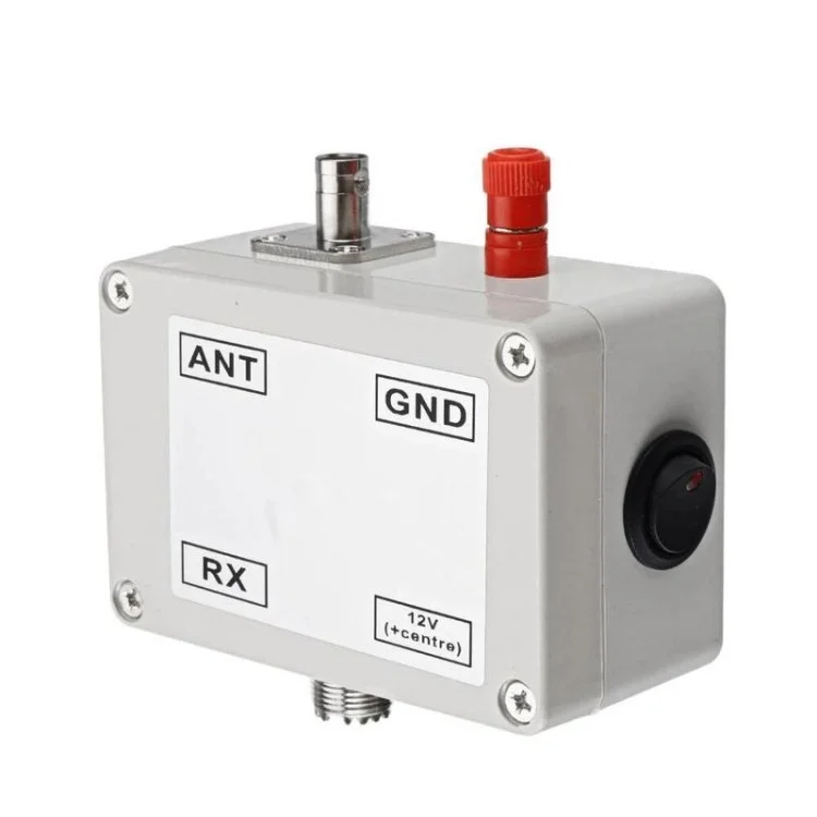 Mini Caixa de Antena Ativa de Chicote de Chicote 10kHz-30MHz Antena Ativa Portátil Para VLF LF HF VHF Antena SDR rx D3z7
