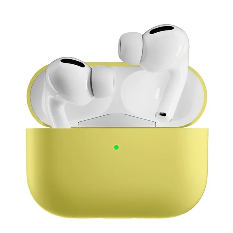 Для AirPods Pro 2 Силиконовый Корпус Против Обмена Анти-жаль - Желтый