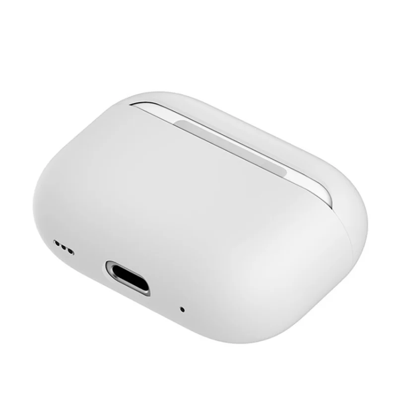 Para Airpods Pro 2 Capa de Silicone Anti-queda Anti-poeira Capa de Fone de Ouvido de Fone de Ouvido Bluetooth - Branco