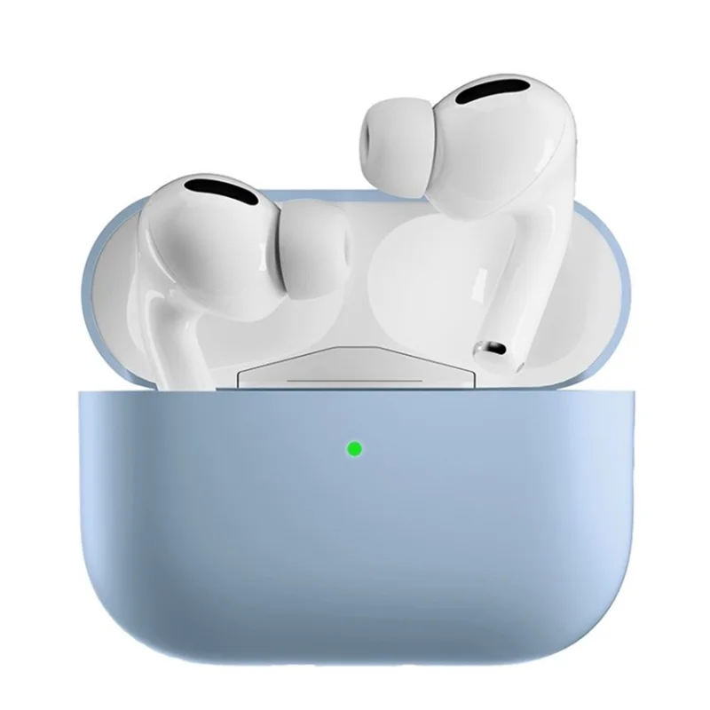 Für AirPods Pro 2 Silicon-hülle Anti-fall-anti-dust-bluetooth-kopfhörer-kopfhörer-ohrhörerabdeckung - Baby Blau