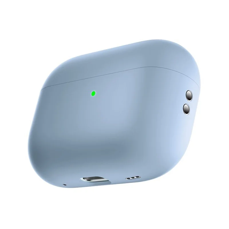 Für AirPods Pro 2 Silicon-hülle Anti-fall-anti-dust-bluetooth-kopfhörer-kopfhörer-ohrhörerabdeckung - Baby Blau