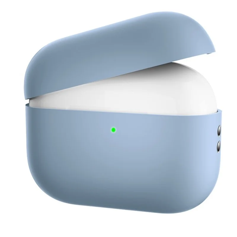 Für AirPods Pro 2 Silicon-hülle Anti-fall-anti-dust-bluetooth-kopfhörer-kopfhörer-ohrhörerabdeckung - Baby Blau