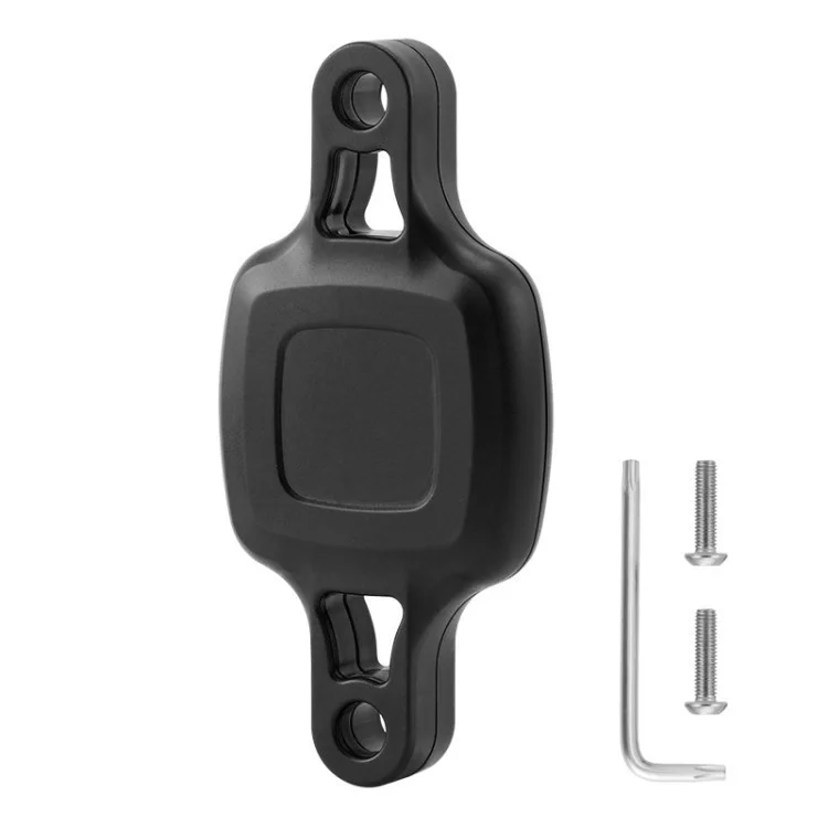 BG-7302 Universal Bike Tracker Mount for AirTag Holder Cover Anti-Theft Protect Case - Black