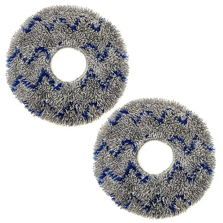 2pcs Mop Cloth Pads Замена Для Ecovacs T10 X1 Turbo Robot Facuum Cleaner Screence.