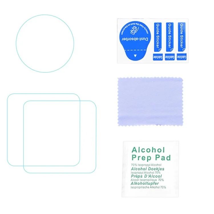 BRDRC Tempered Glass Screen Protector Und Objektivschutz Für DJI Action 2 Sportkamera -schutzfilm - 1 Set