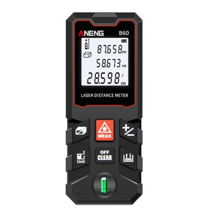 ANENG B40 / B60 / B80 / B100 Digital Laser Rangefinder Distance, Area, Volume Measurement Tool - B60